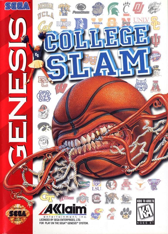 Game cover: College Slam
