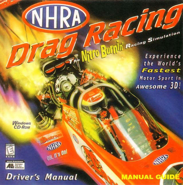 Game cover: NHRA Drag Racing