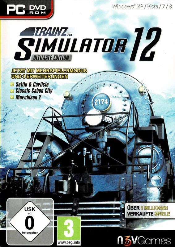 Game cover: Trainz Simulator 12: Ultimate Edition