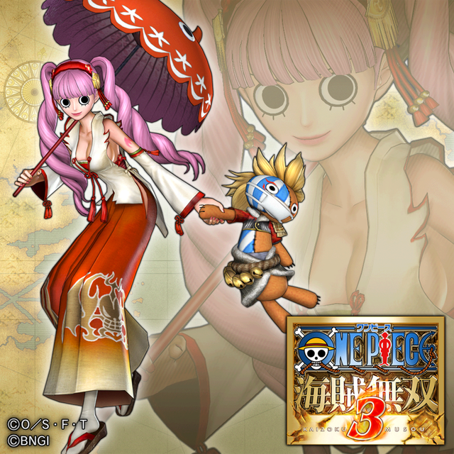 Game cover: One Piece: Pirate Warriors 3 - Additional Costume: Perona (Samurai Warriors Ver.)