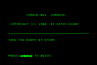 Game cover: Weather War