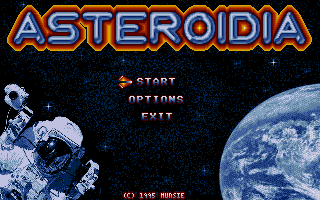 Game cover: Asteroidia