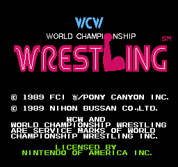 Game cover: WCW: World Championship Wrestling