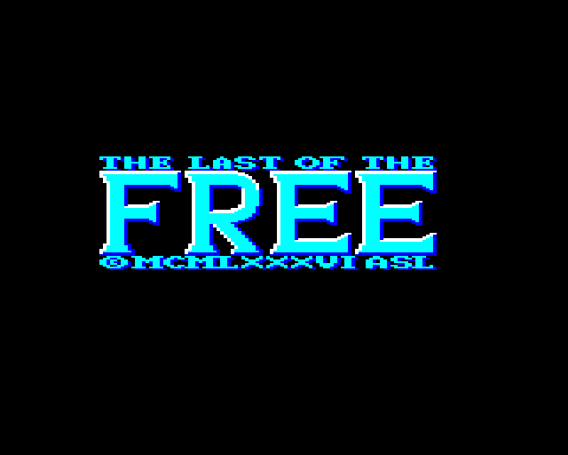 Game cover: The Last of the Free
