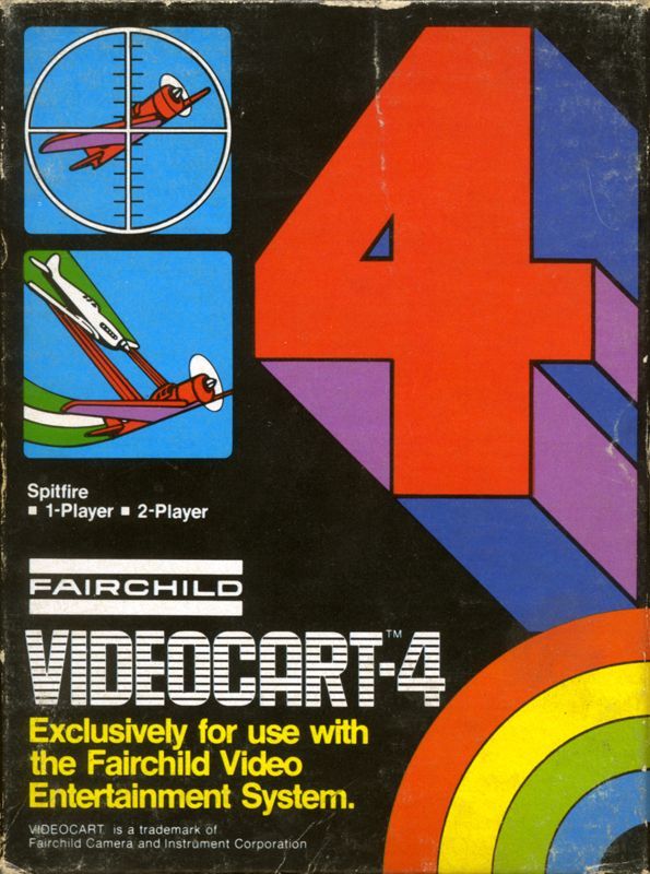 Game cover: Videocart-4: Spitfire