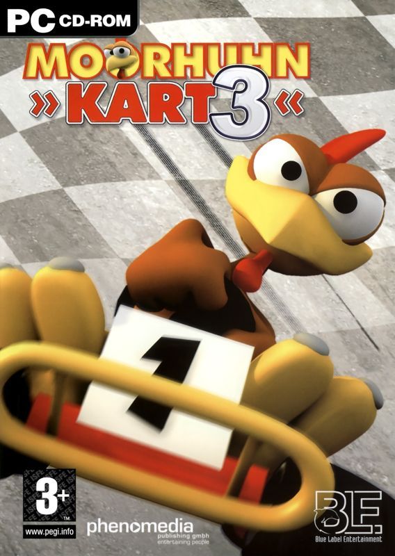 Game cover: Crazy Chicken: Kart 3