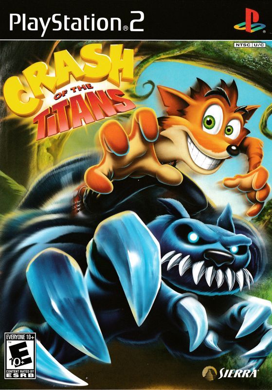 Game cover: Crash of the Titans