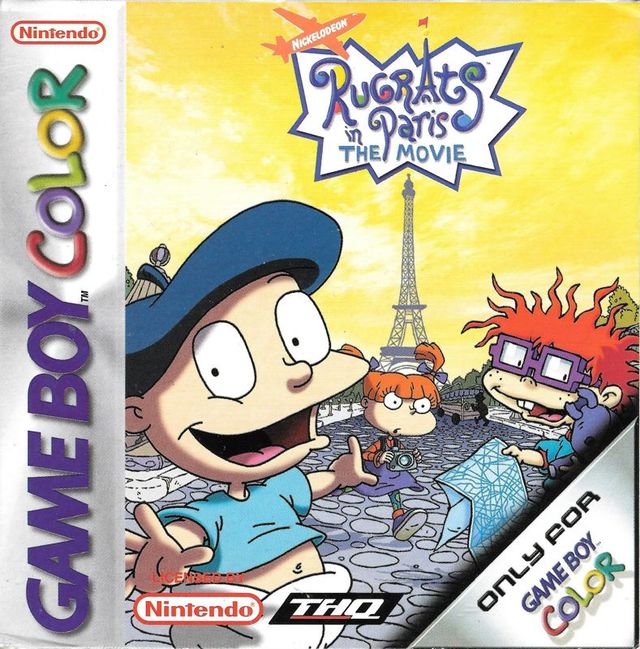 Game cover: Rugrats in Paris: The Movie