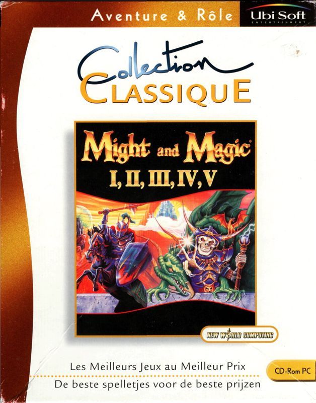 Game cover: Might and Magic I, II, III, IV, V: Collection Classique