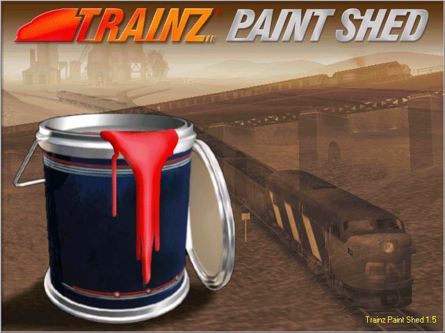 Game cover: Trainz: Paint Shed
