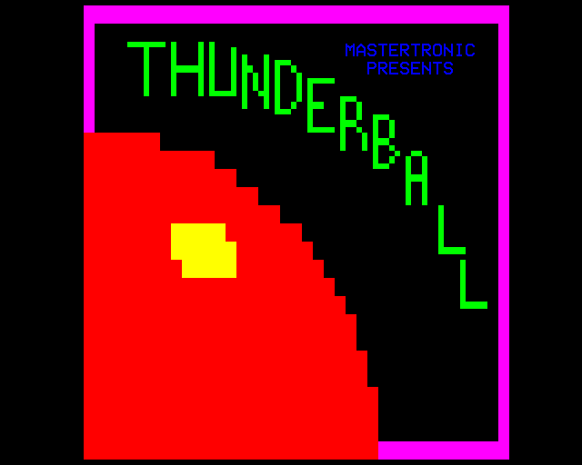 Game cover: Thunderball