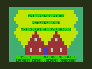 Game cover: Pettigrew's Diary