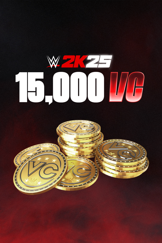 Game cover: WWE 2K25: 15,000 Virtual Currency Pack
