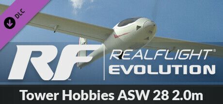 Game cover: RF: RealFlight Evolution - Tower Hobbies ASW 28 2.0m