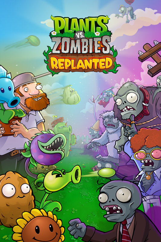 Game cover: Plants vs. Zombies: Replanted