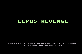 Game cover: Lepus Revenge