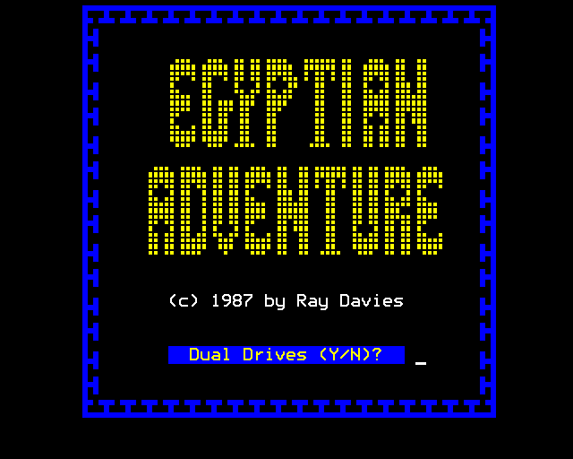 Game cover: Egyptian Adventure