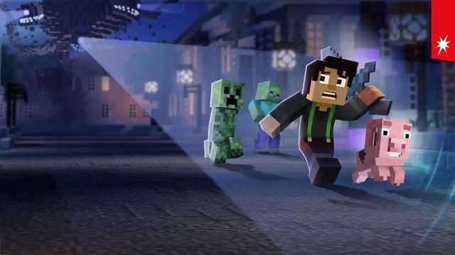 Game cover: Minecraft: Story Mode