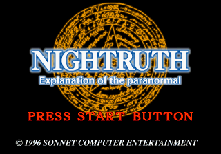 Game cover: Nightruth: Explanation of the Paranormal #01 - "Yami no Tobira"