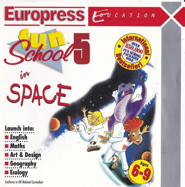 Game cover: Fun School 5: Space