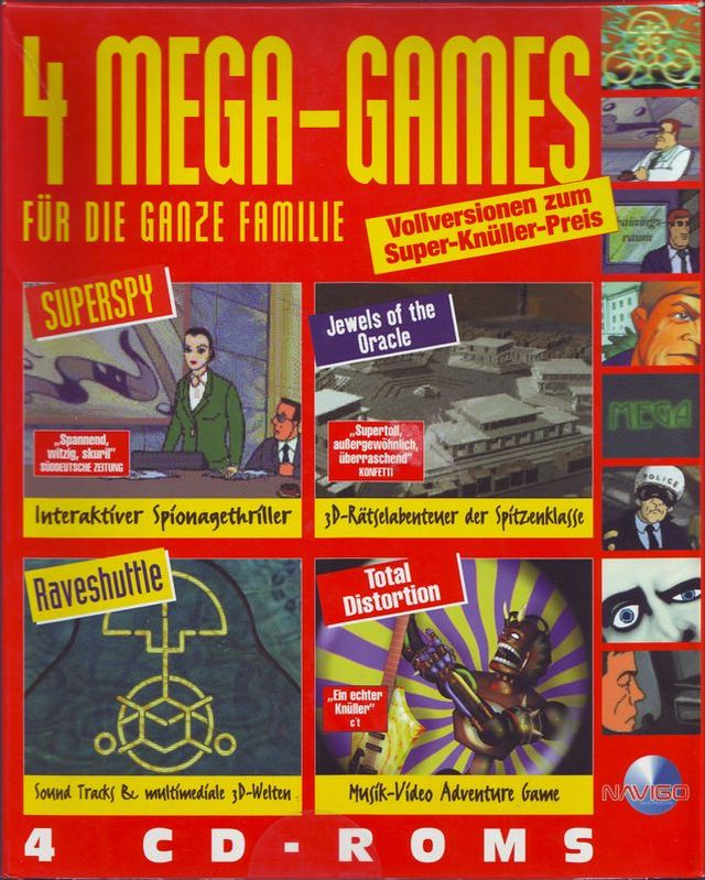 Game cover: 4 Mega-Games für die ganze Familie