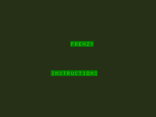 Game cover: Frenzy