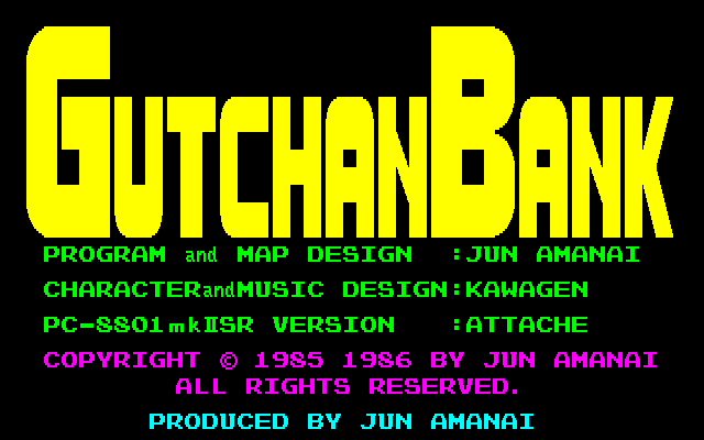 Game cover: Gutchan Bank