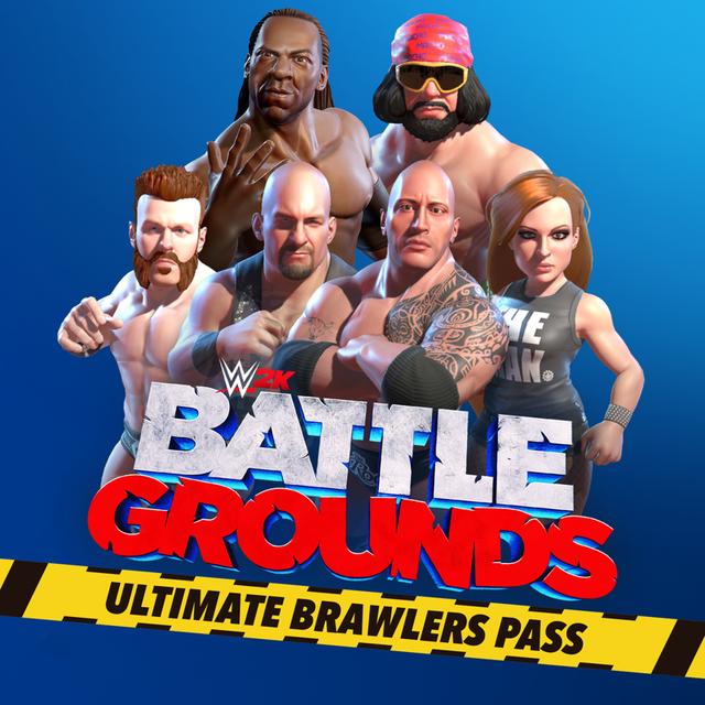 Game cover: WWE 2K Battlegrounds: Ultimate Brawlers Pass