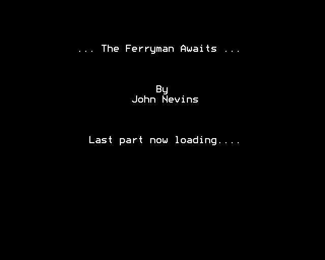 Game cover: The Ferryman Awaits