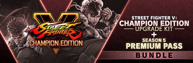 Game cover: Street Fighter V: Champion Edition Upgrade Kit + Season 5 Premium Pass Bundle