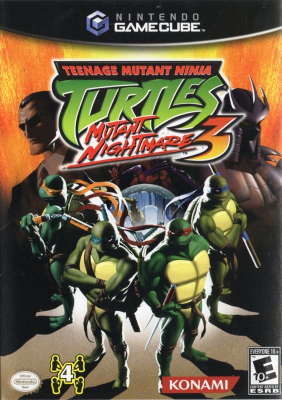 Game cover: Teenage Mutant Ninja Turtles 3: Mutant Nightmare