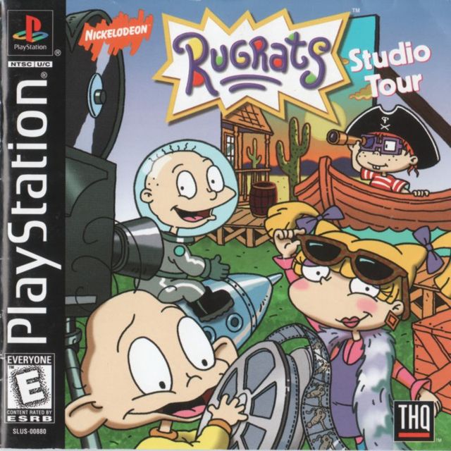 Game cover: Rugrats: Studio Tour