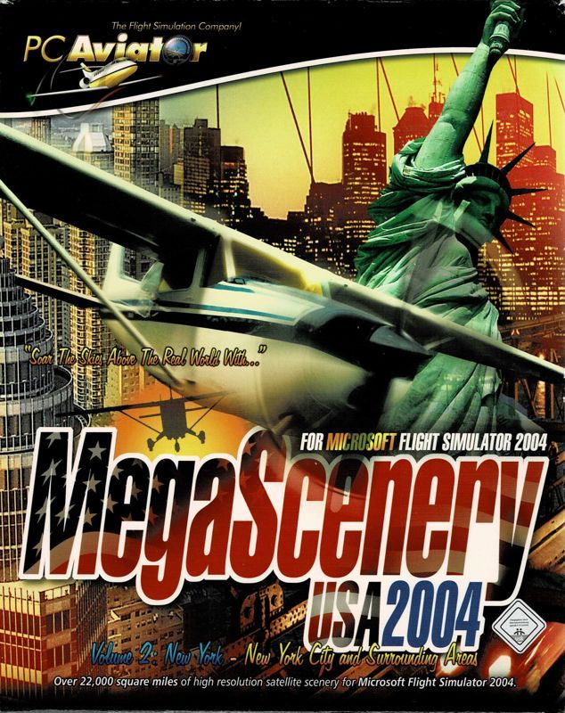 Game cover: MegaScenery USA 2004 Volume 2: New York - New York City and Surrounding Areas