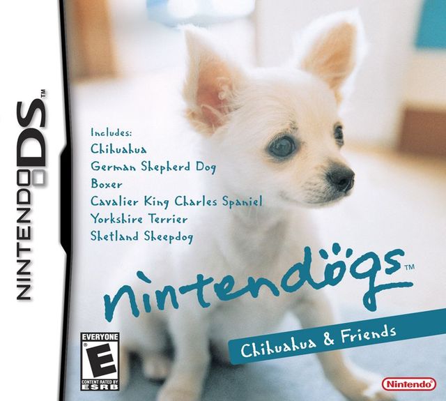 Game cover: Nintendogs: Chihuahua & Friends