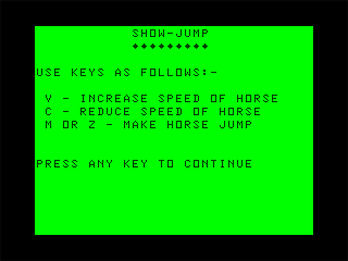 Game cover: Show Jump