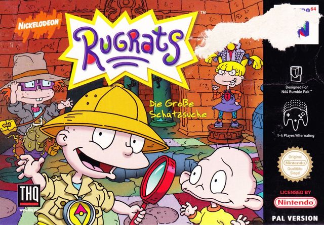 Game cover: Rugrats: Scavenger Hunt
