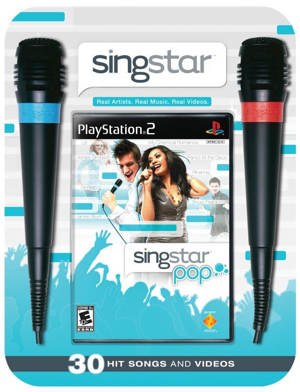Game cover: SingStar: Pop