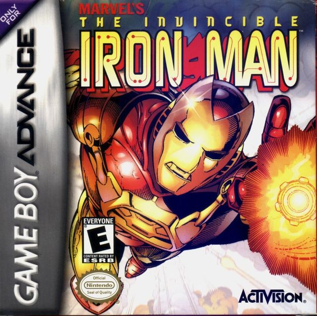 Game cover: The Invincible Iron Man