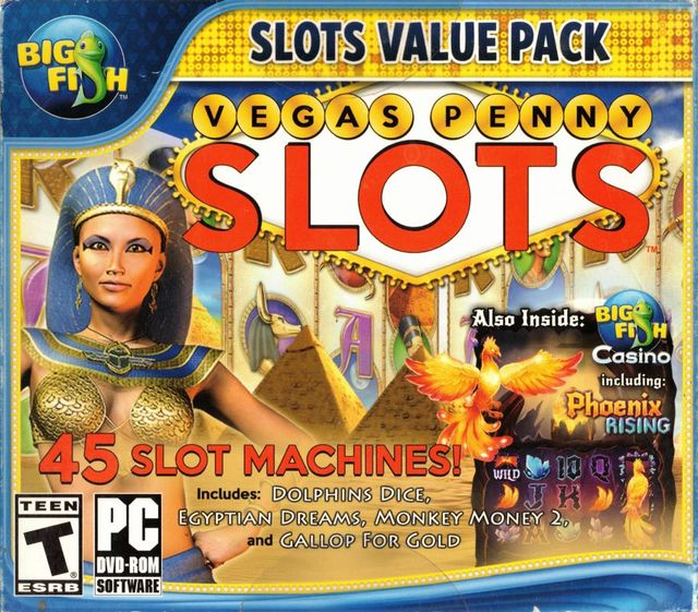 Game cover: Vegas Penny Slots / Also Inside: Big Fish Casino