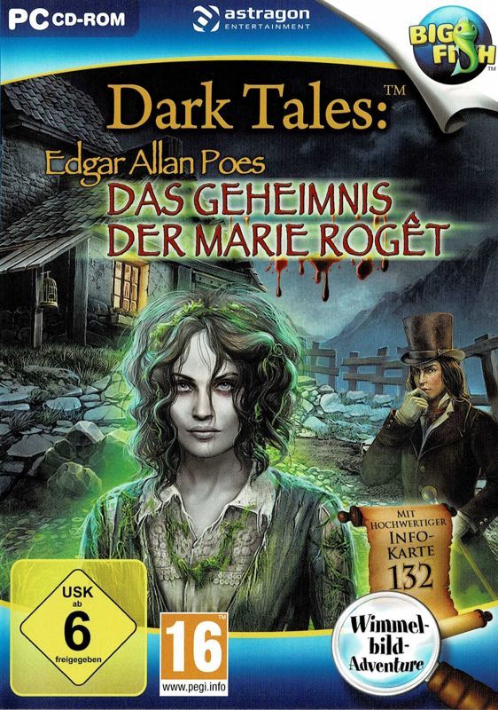 Game cover: Dark Tales: Edgar Allan Poe's The Mystery of Marie Roget
