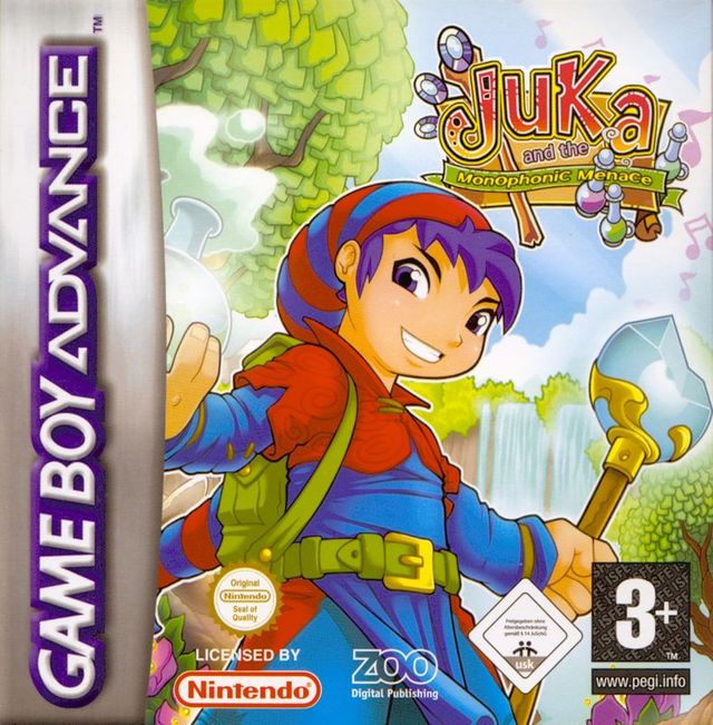 Game cover: Juka and the Monophonic Menace