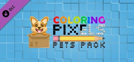 Game cover: Coloring Pixels: Pets Pack