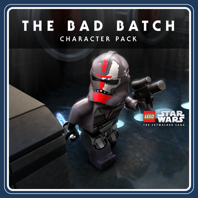 Game cover: LEGO Star Wars: The Skywalker Saga - The Bad Batch Character Pack