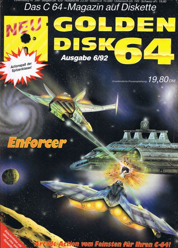 Game cover: Enforcer: Fullmetal Megablaster