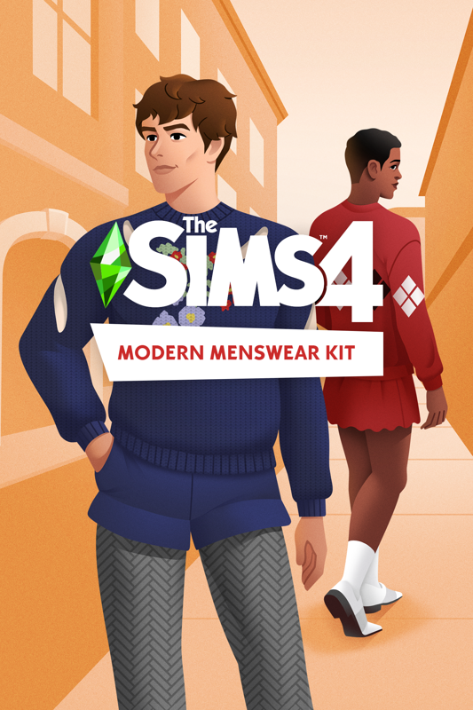 Game cover: The Sims 4: Modern Menswear Kit