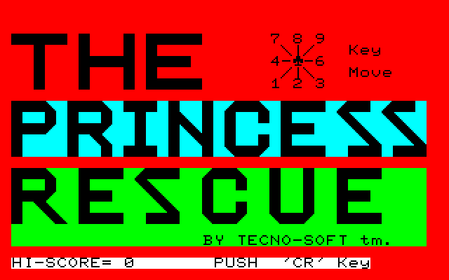 Game cover: Princess Rescue