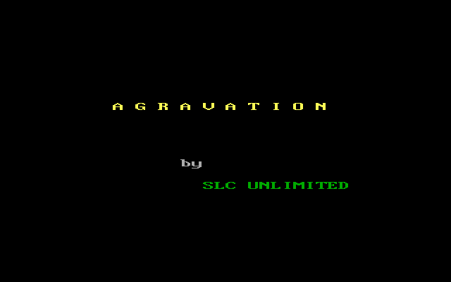 Game cover: Agravation