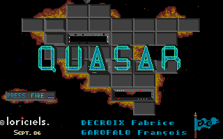 Game cover: Quasar