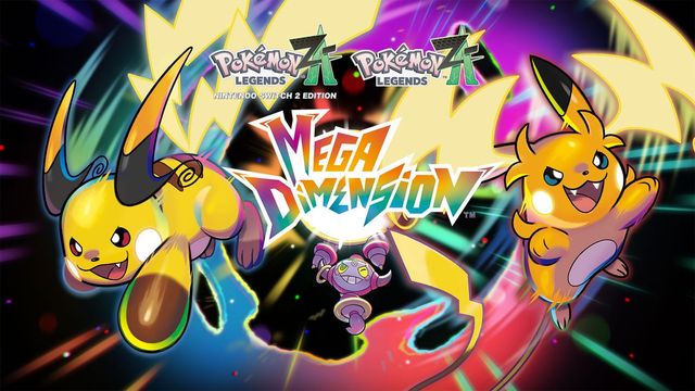 Game cover: Pokémon Legends: Z-A - Mega Dimension