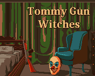 Game cover: Tommy Gun Witches